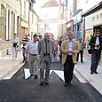 Inauguration de la rue des hotelleries à La Charité