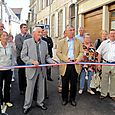 Inauguration de la rue des hotelleries à La Charité 13 mai 2011