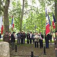 Stèle du capitaine Patureau dont l'avion a été abattu le 17 juin 1940 au-dessus de La Charité