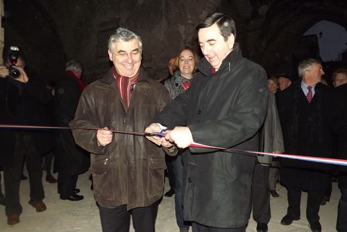 Inauguration du Cloître du Prieuré - 10 décembre 2011