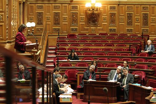 Séance publique au Sénat du 12 janvier 2012